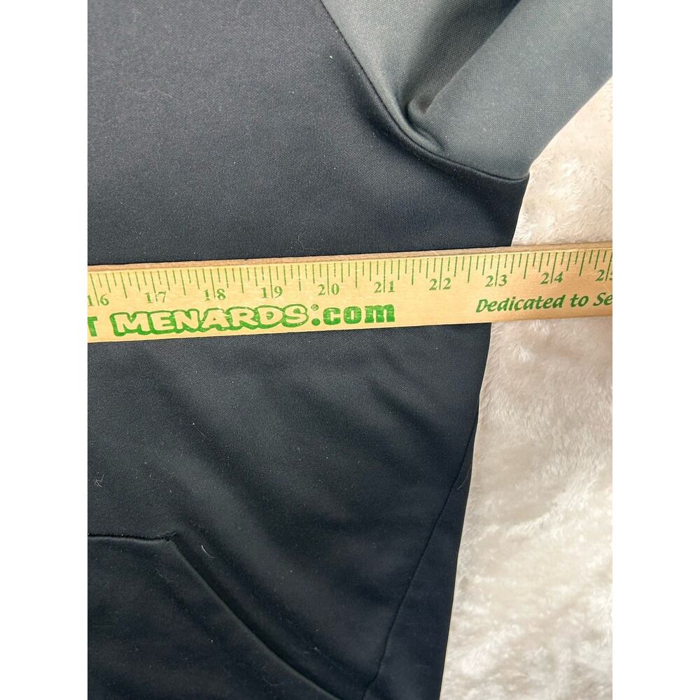 Nike Black Gray Dri-Fit Hoodie Men L Pullover Training Athletic Performance Gym - Picture 4 of 9